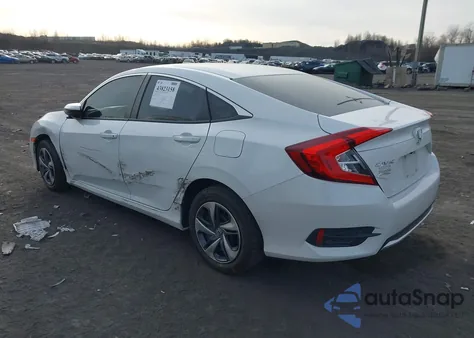 2020 Honda Civic Lx из США, поврежденный, VIN 2HGFC2F61LH560877